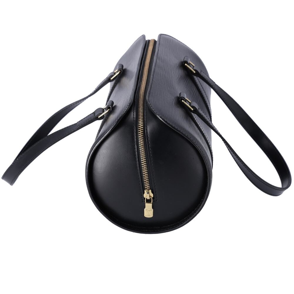 Louis Vuitton Soufflot Epi Handbag M52222 Black Leather - Picture 4 of 5